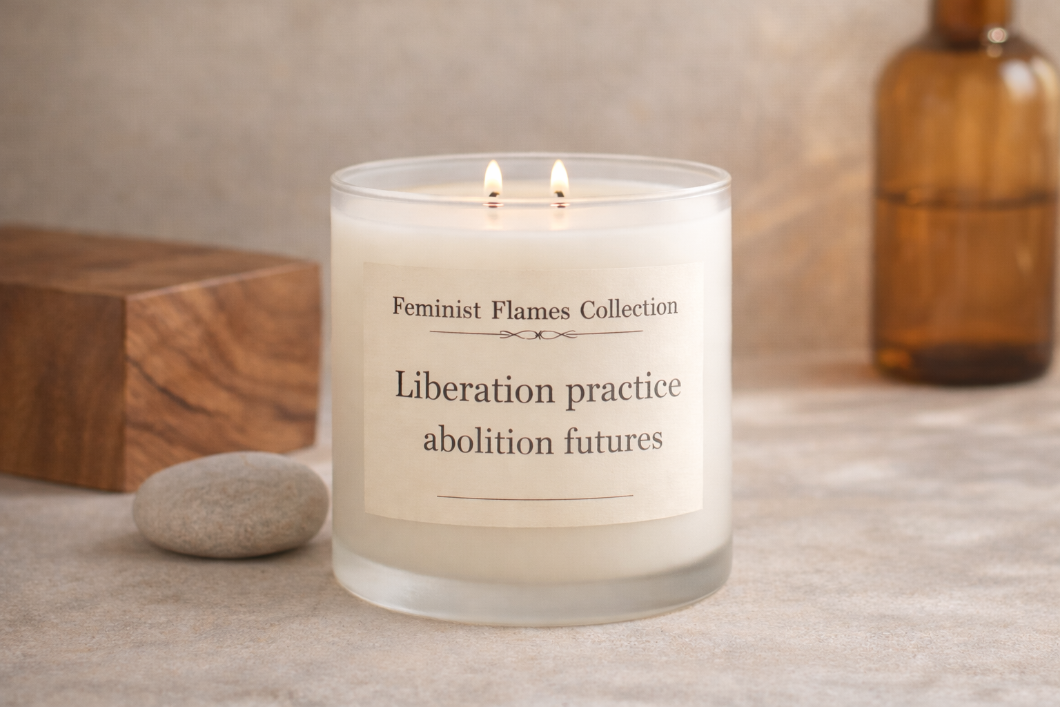 Liberation practice abolition futures (Bergamot & Lavender)