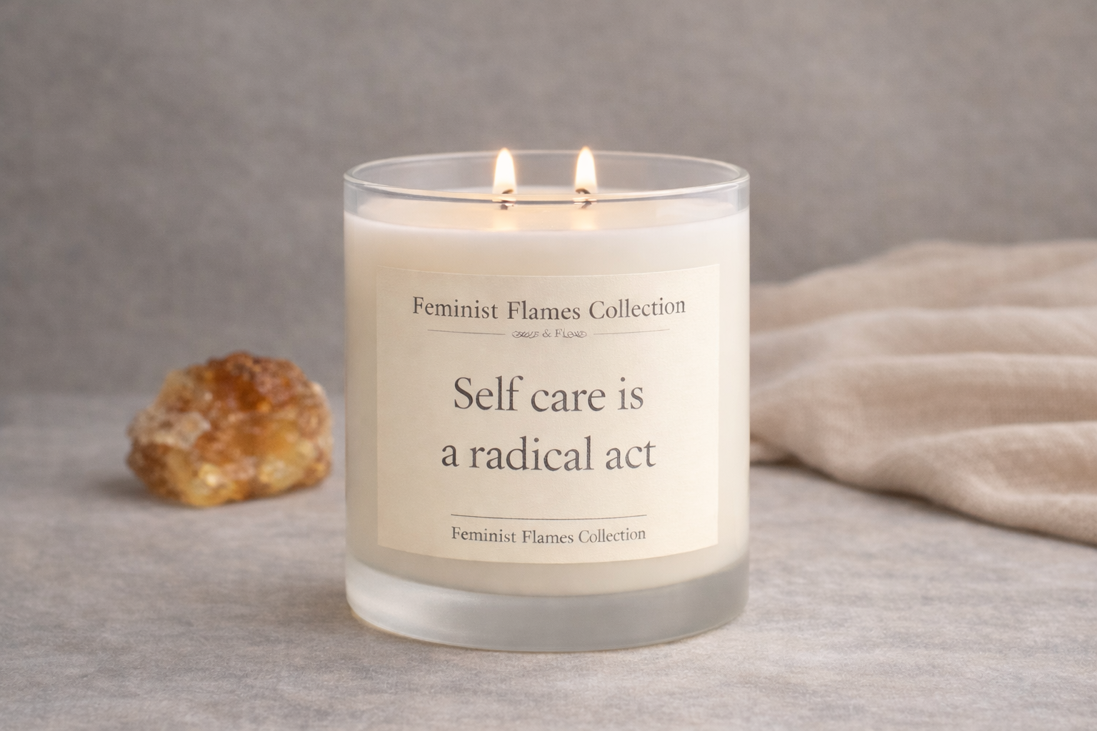 Self care is a radical act (Cedarwood & Amber)