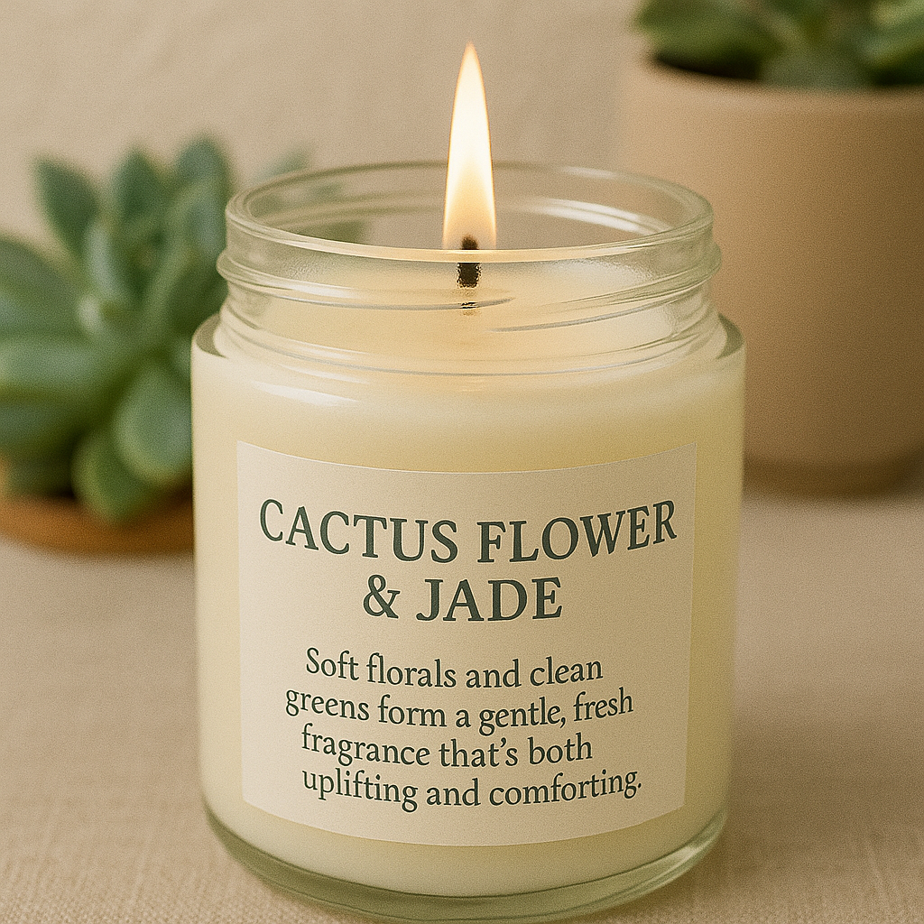 Cactus Flower & Jade