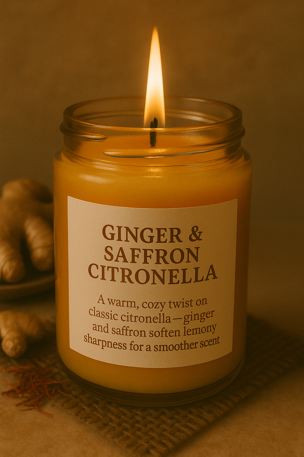 Ginger & Saffron Citronella